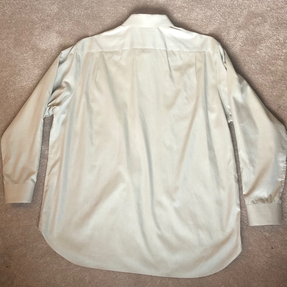 Men's Michael Kors Striped Button-Down Dress Shirt - Picture 5 of 5